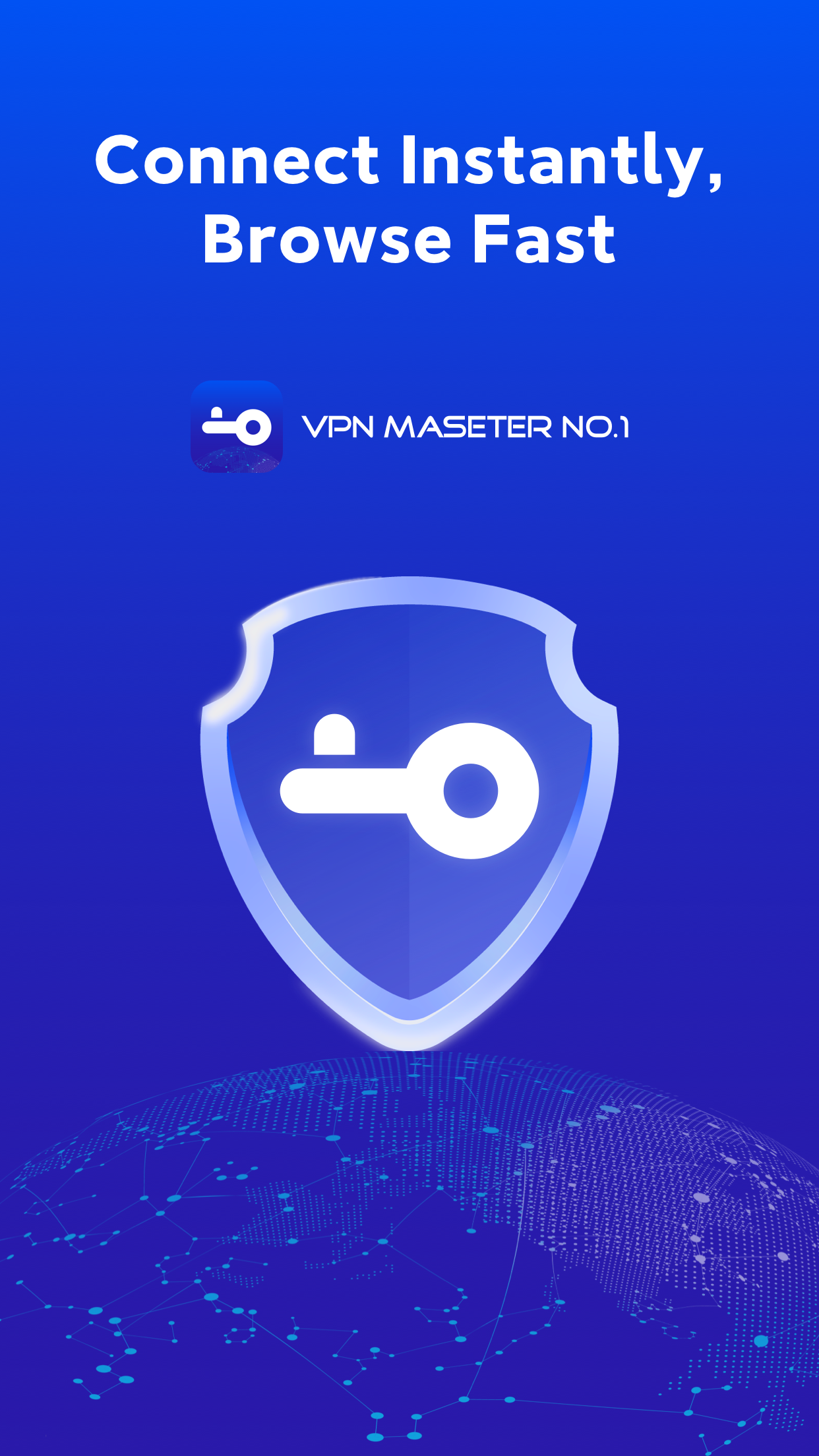 Connected VPN screen